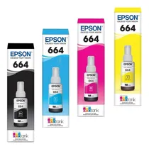 Comprar Pack 4 Tintas Epson 664 Colores Originales