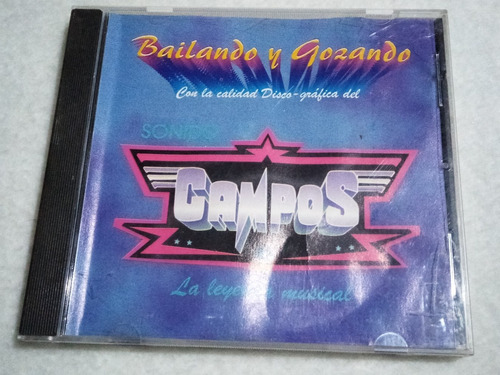 Cd Sonido Campos Tepito Bailando Y Gozando Leyenda Musical