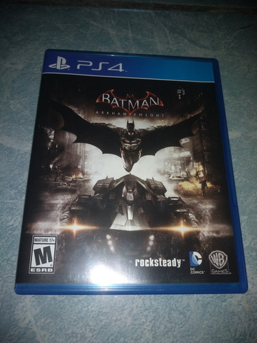 Playstation 4 Ps4 Videojuego Batman Arkham Knight Fisico
