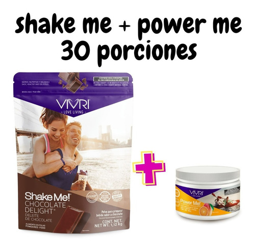 Shake Me Vivri + Power Me 30 Porciones