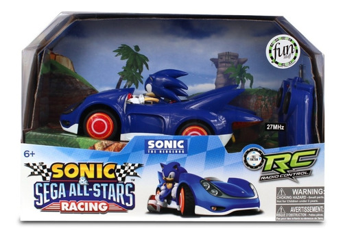 Sonic Carro Control Remoto, All Stars Racing
