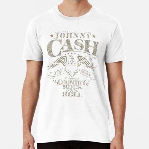 Remera Johnny Cash Música Country Rock N Roll El Hombre De N