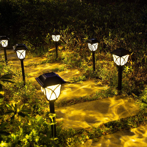 Set De Lámparas Solares Para Caminos De Jardín, 6 Piezas