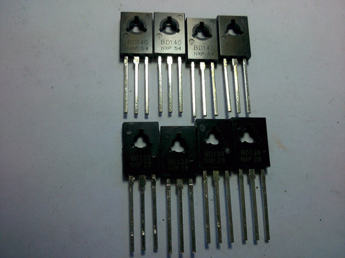 10 Pares Transistor Bd139 Transistor Bd140