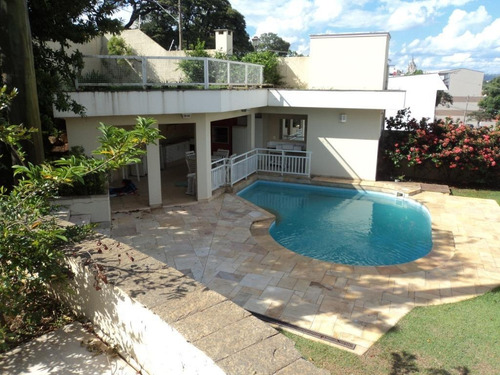 Imagem 1 de 30 de Casa Com 6 Dormitórios Para Alugar, 512 M² Por R$ 8.500/mês - Vila Bissoto - Valinhos/sp - Ca1892