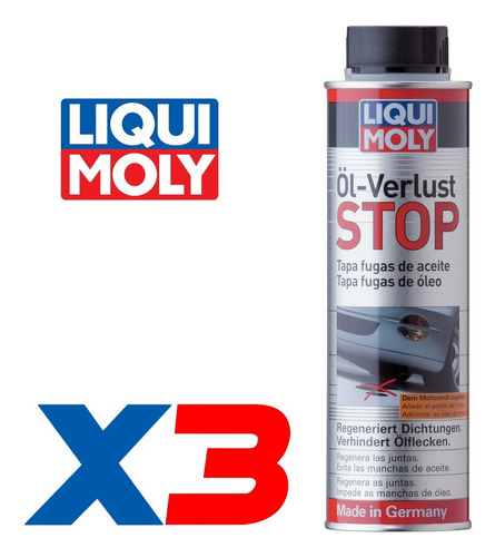 Liqui Moly Oil Saver Elimina Vazamentos Em Motores C/3