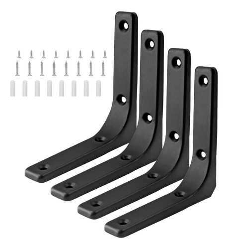 Soporte De Pared Resistente En Forma De L (bk-4), Carcasa Fl