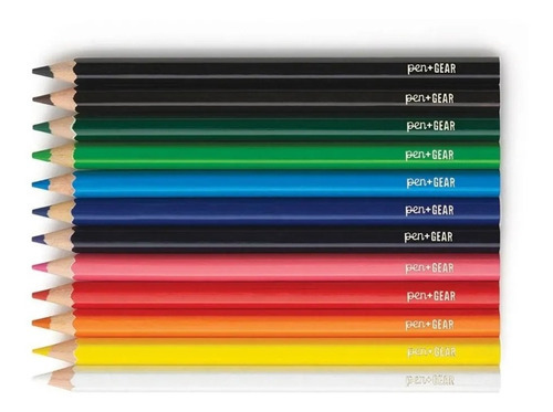 Caja De 12 Colores Pen+gear / 6 Cajitas De 12 Colores C/u