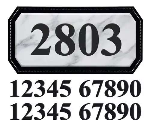 Letrero de dirección personalizado para buzón de correo, decoración de  buzón de correo con letrero de dirección personalizado, placa de dirección