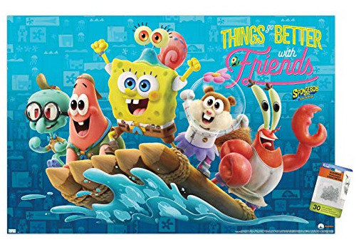 The Spongebob Movie: Sponge On The Run - Póster De Par...