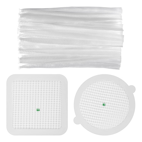 Desechable Drain Catcher 50pcs Elástico Colador De Mal...