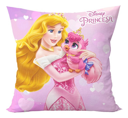 Almohadones Princesa Aurora 30x30cm Personalizables |