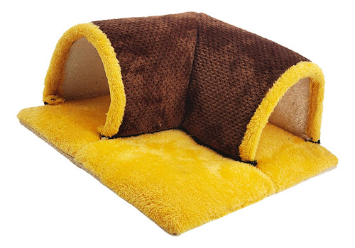 Para Animales Pequeños, Escondite De Conejillo Color Café