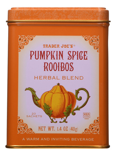 Trader Joe's Bebida De Mezcla De Hierbas De Rooibos Picante