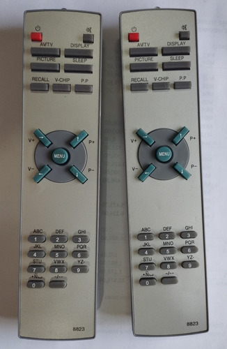 Control Remoto Tv Sanyo Modelo 8823 