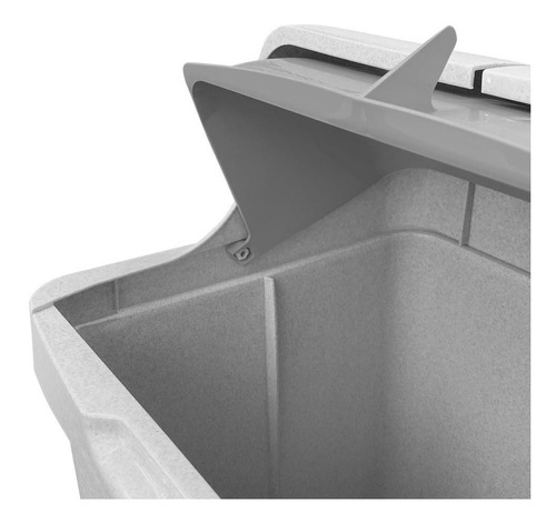 Bote De Basura 30l Con Tapa Tipo Cortina Varios Colores