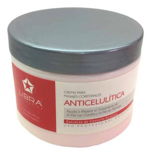 Crema P/ Masajes Anticelulitica X 490 Grs