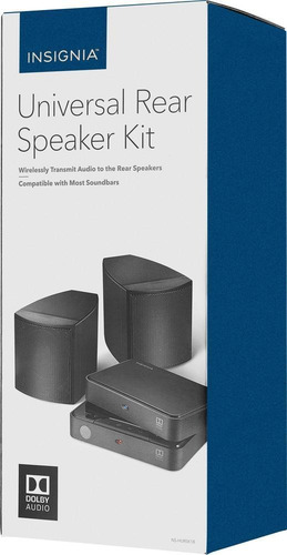 Imagen 4 de 12 de Insignia - Universal Rear Speakers (pair) - Black