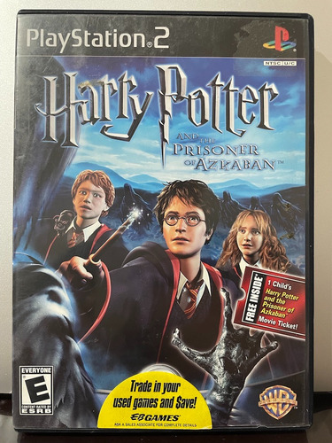 Harry Potter And The Prisoner Of Azkaban (sin Manual) - Ps2 (Usado)