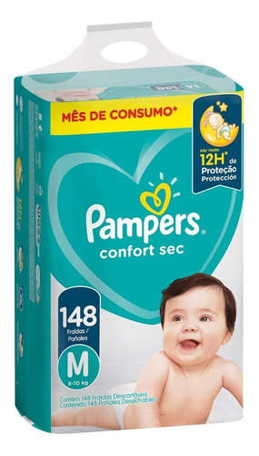Pampers Confort Sec X 148 (m)