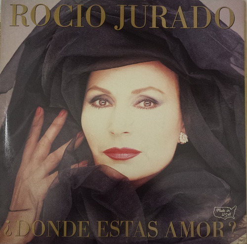 Rocio Jurado - ¿ Donde Estas Amor ? ( Vinilo / Usado )