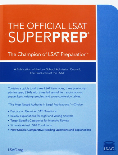 Libro The Official Lsat Superprep: The Champion Of Lsat Pr