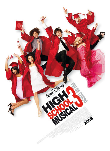 High School Musical 3 La Graduacion Pelicula Dvd Original 