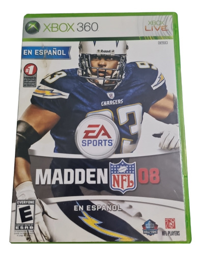 Madden Nfl 08 Xbox 360 Fisico