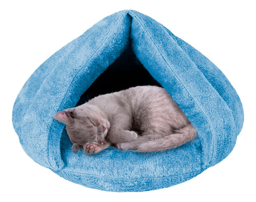 Cueva Cama Peluche Para Gatos Perros Grande