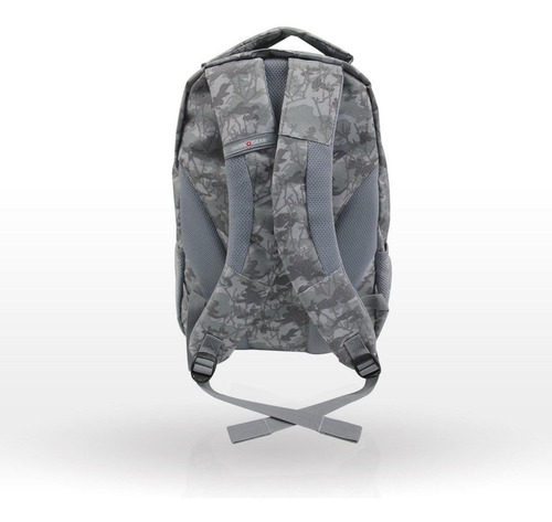 Mochila Swissgear Gris Claro Para Laptop 15 Pulgadas Gwl137 Diseño de la tela Camuflado