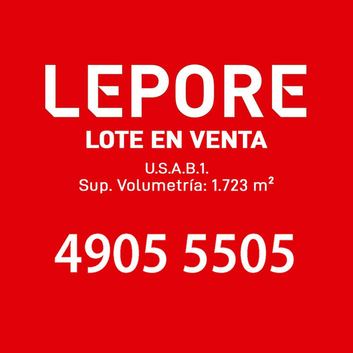 Venta Lote Devoto