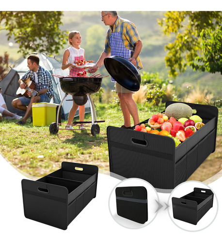 Caja De Almacenamiento Plegable De Tela, Maletero De Coche P