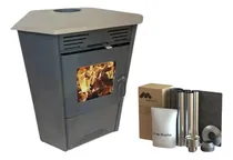 Comprar Calefactor Ecológico Doble Combustión Esq. + Kit Caños 790gf
