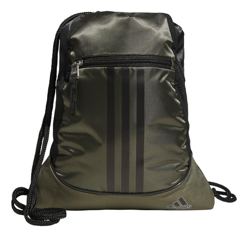 Bolso Deportivo adidas, 12l, Verde Oliva/negro, Talla Única