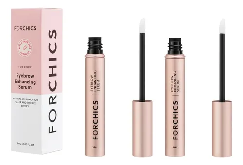 Sérum Realzador De Cejas Forbrow De Forchics, Paquete De 2