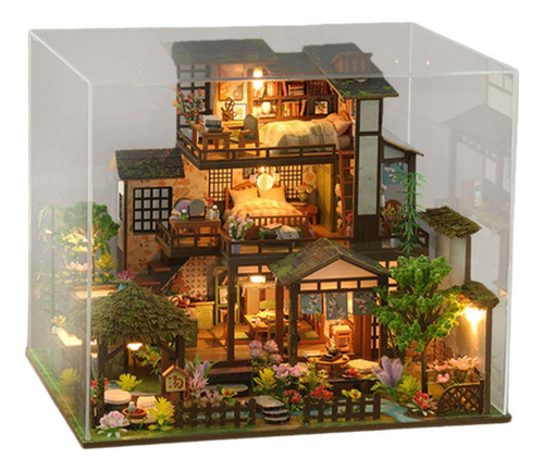 Casa De Muñecas Diy Miniatura Mini Casa Hecha A Mano Modelo