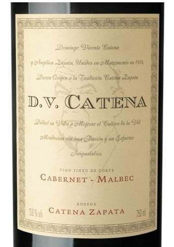 Dv Catena Cabernet Malbec Envíos  - Oferta!