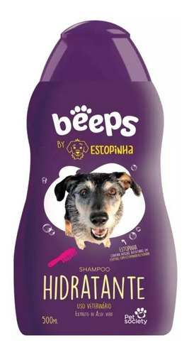 Beeps Shampoo Hidratante Para Cães Estopinha 500ml