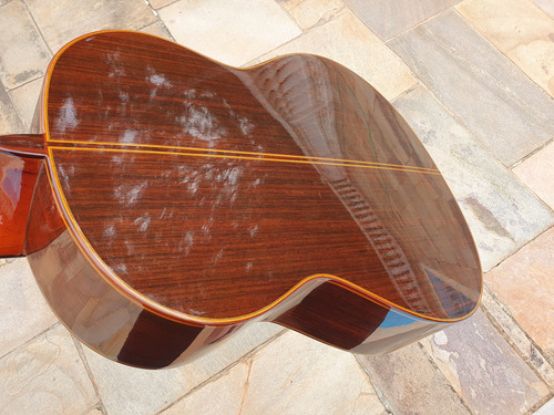 Violão Espanhol Alhambra 11c 1982 Bordô Destro Ébano (Usado)