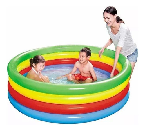 Piscina Inflable Familiar Niño Niña Mediana + Obsequio!