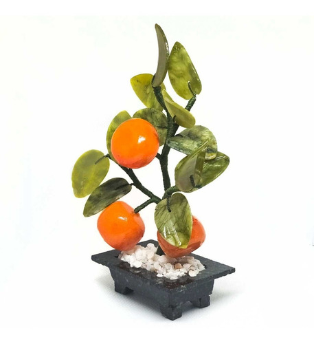 Árbol De Mandarina Bonsai Jade De La Buena Suerte Feng Shui