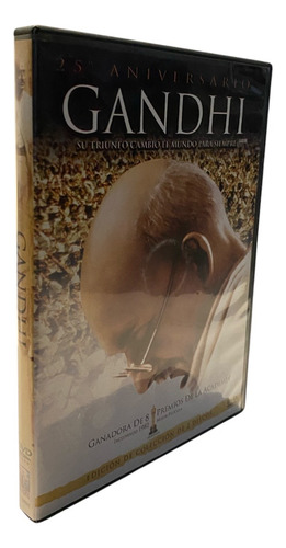 Gandhi. Pelicula. Dvd. 25 Aniversario. Ben Kingsley. (Usado)