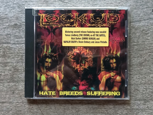 Cd Lock Up - Hate Breeds Suffering (2002) Usa R15
