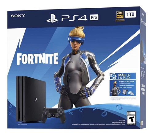 Sony Playstation 4 Pro Ps4 Slim 1tb - Fortnite Bundle