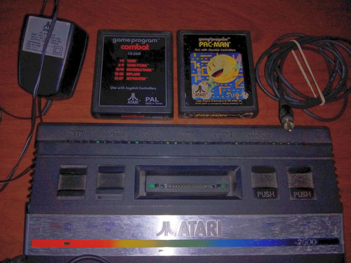 Consola Atari 2600 Jr. Rainbow Edition Negro