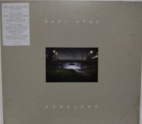 Karl Hyde  Edgeland Cd + Dvd Made In Eu La Cueva Musical 