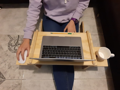 Mesa Para Computador, Con Portamouse Y Portabebidas,