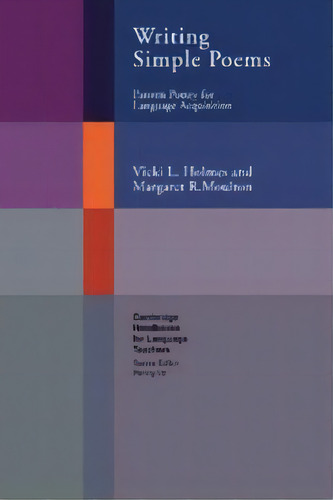 Writing Simple Poems, De Holmes, Vicki L.. Editorial Cambridge University Press, Tapa Blanda En Inglés