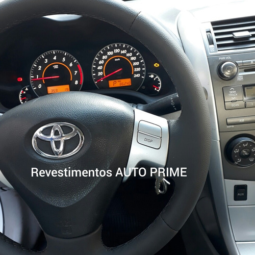 Imagem 2 de 4 de Capa De Volante Costurada Corolla 2009 A 2014