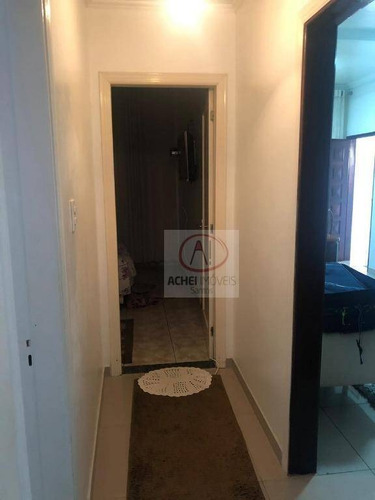 Imagem 11 de 14 de Casa Térrea Com 2 Dormitórios, 2 Banheiros, 2 Vagas De Garagem, Com Edicula, À Venda, 165 M² Por R$ 620.000,00 - Marapé - Santos/sp - Ca1680